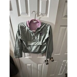 Avalanche Youth Packable Quarter Zip Hooded Jacket Size Medium 10/12